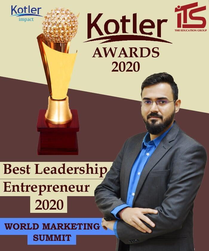 Kotler Award 2020 Mr. Sohil Chadha ITS