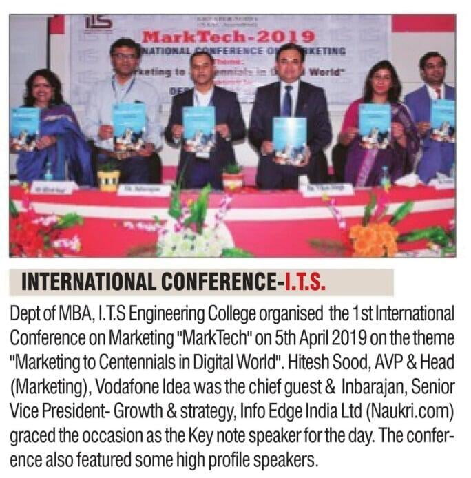International Conference on the theme “Marketing to Centennials in Digital World”