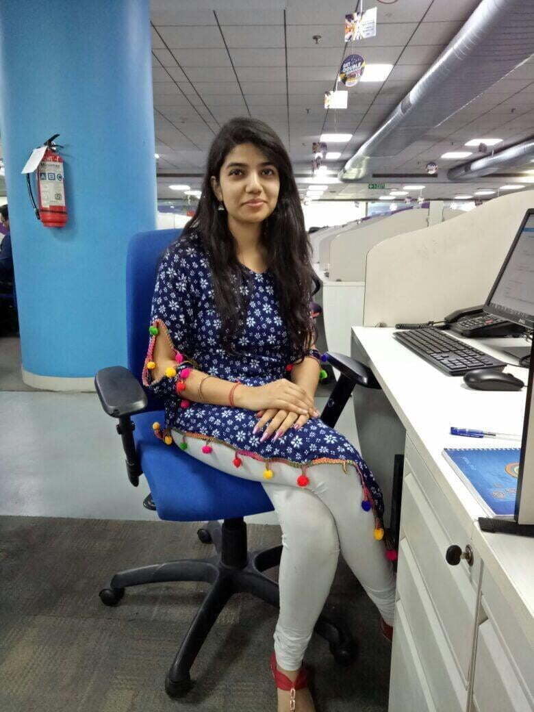 ITS Alumni Akarshita Tripathi working at  Times Business