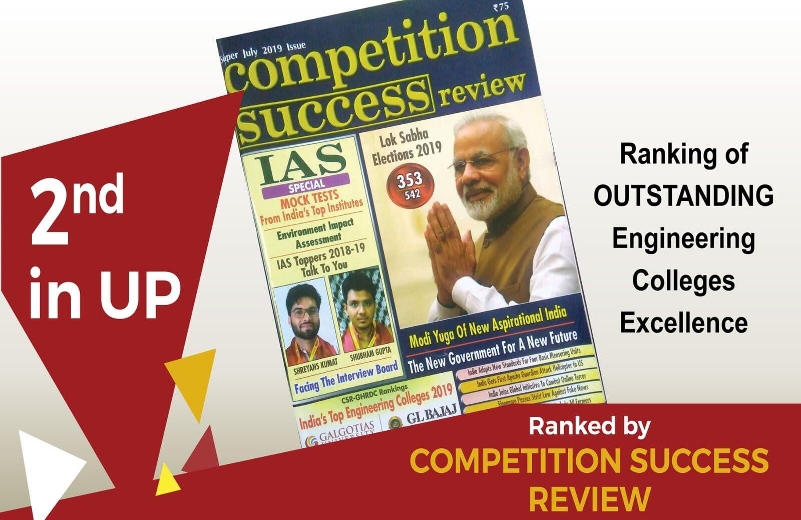Competition Success Review Outstanding Engineering College
