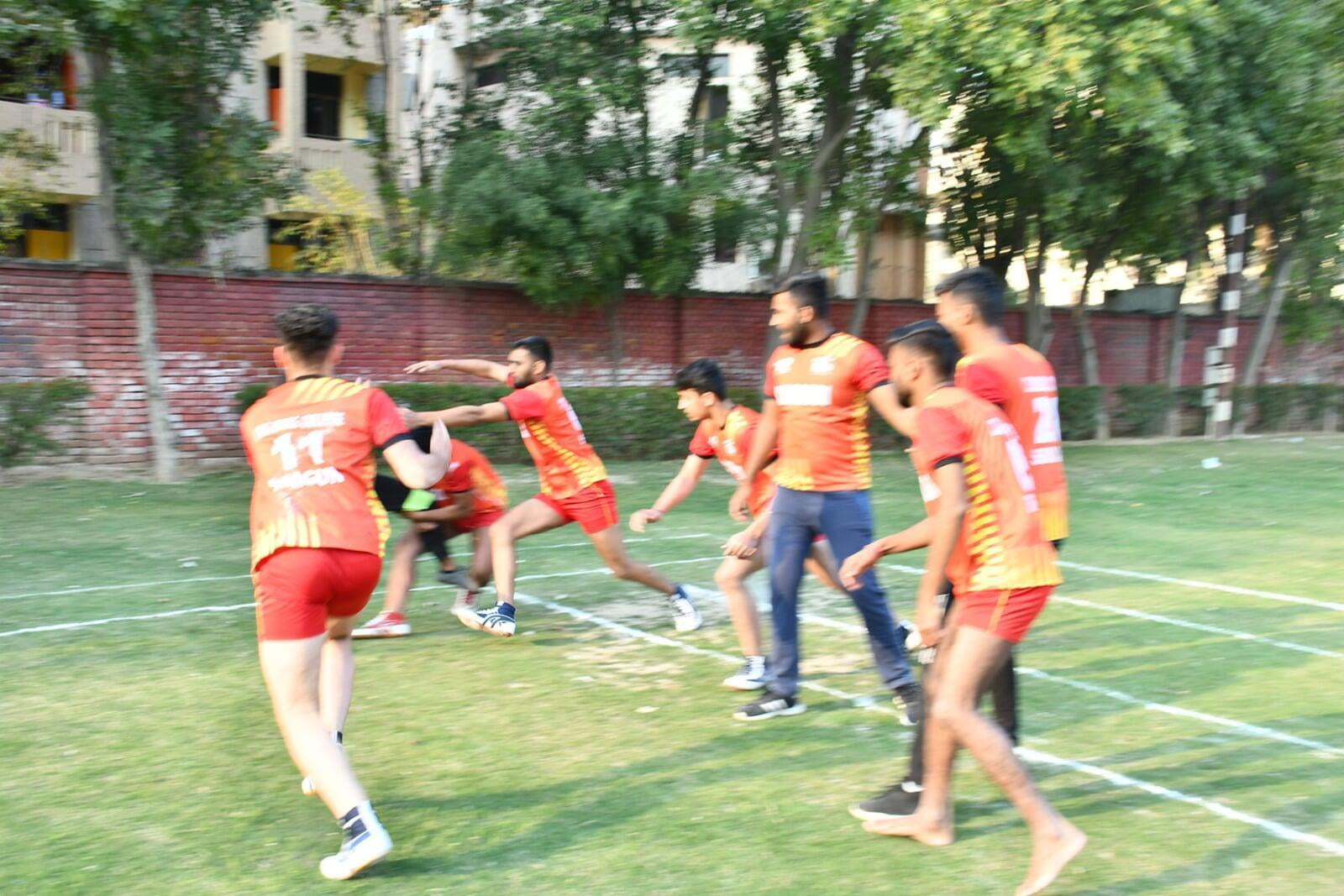 Kabaddi Sports Activities at ITS