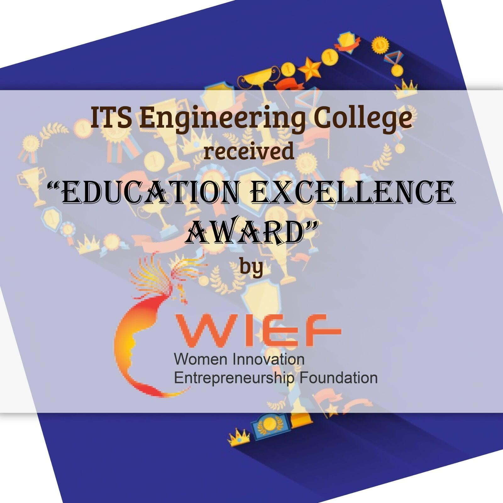 Education Excellence Award by WIEF