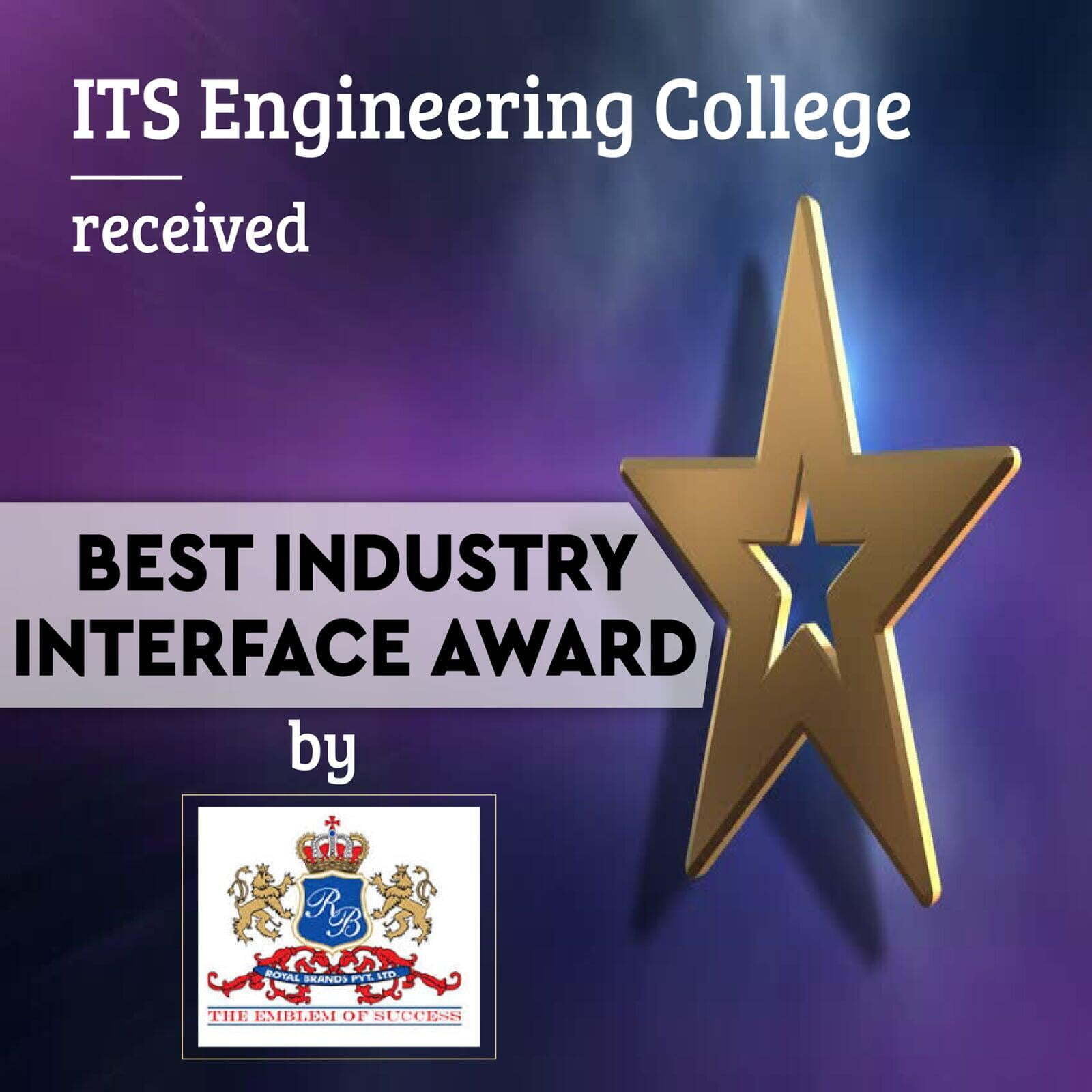 Best Industry Interface Award by Royal Brands Pvy Ltd