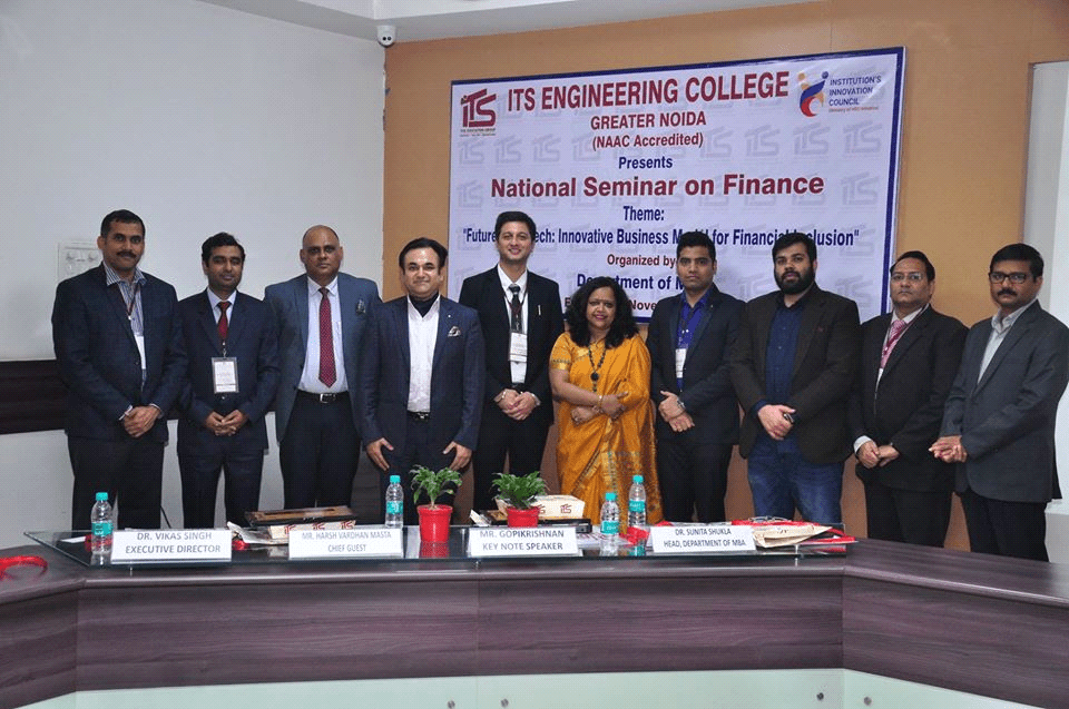 National Seminar on “Future of FinTech at ITS