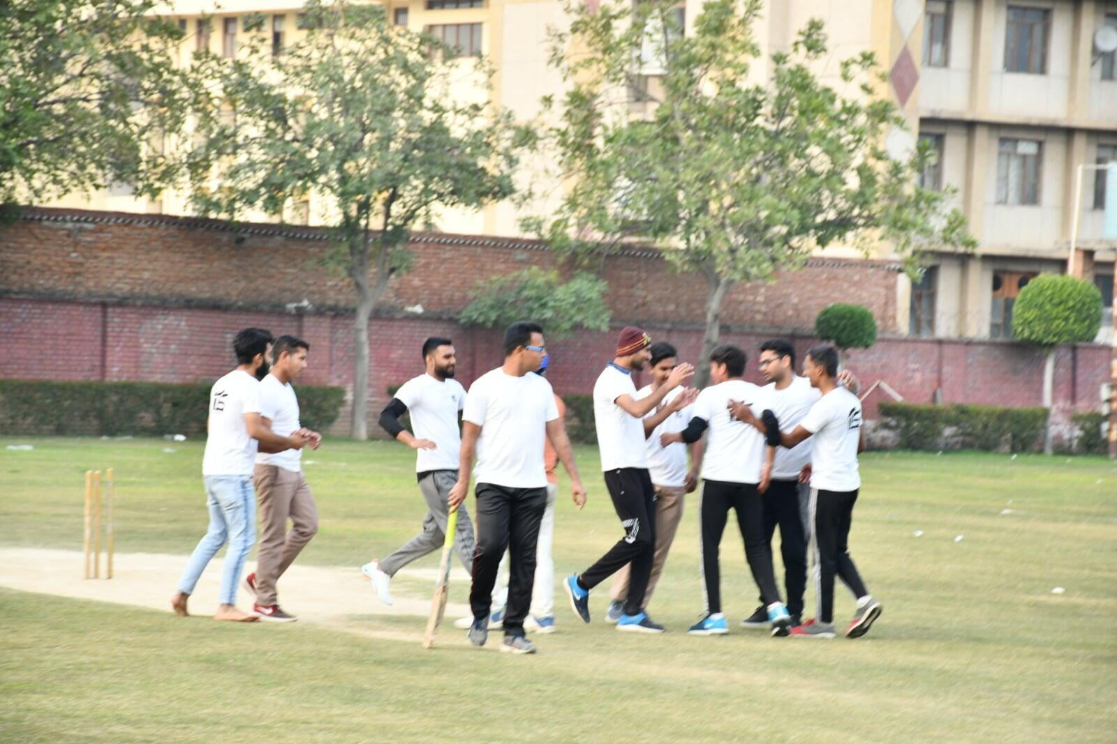 Cricket Sports Activities at ITS