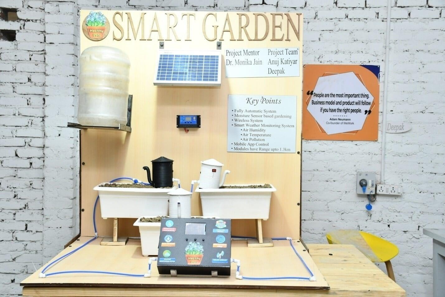 Industry Immersions Smart Garden  Project at ITS
